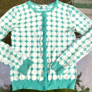 ✨3/$10✨ Merona Light Blue Print Button Up Sz S